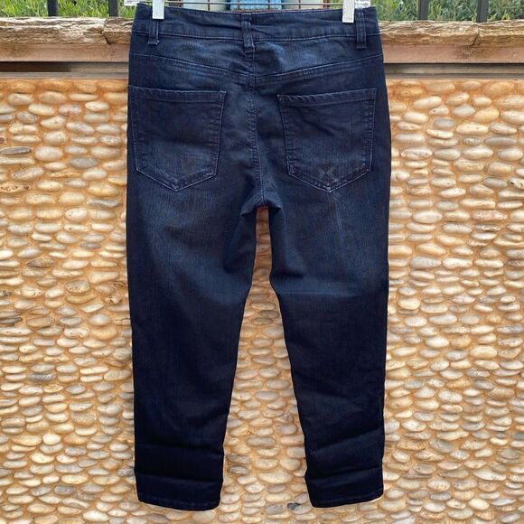 Liverpool Women's Michelle Capri Dark Blue Jeans. Size 2. EUC! - Picture 9 of 10